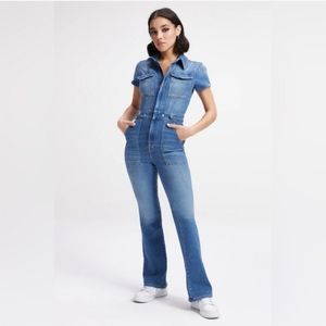 Good American FIT FOR SUCCESS BOOTCUT jumpsuit